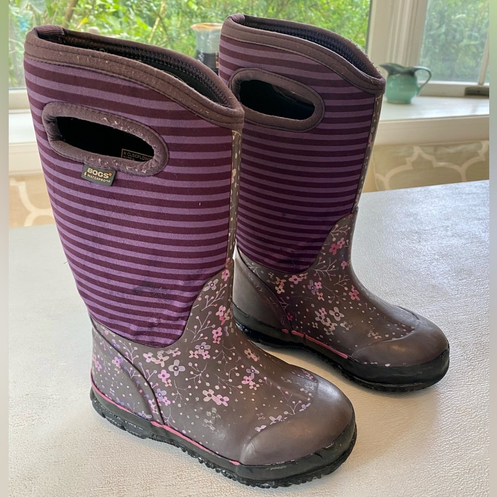 Kids Bog Insulated Boots Size 13